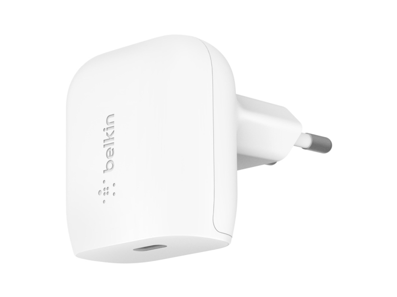 18W USB-C Home Charger, White
