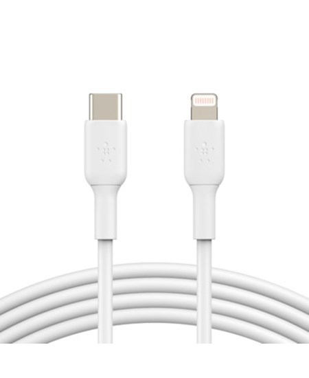 Belkin USB-C to Lightning, White (1m)