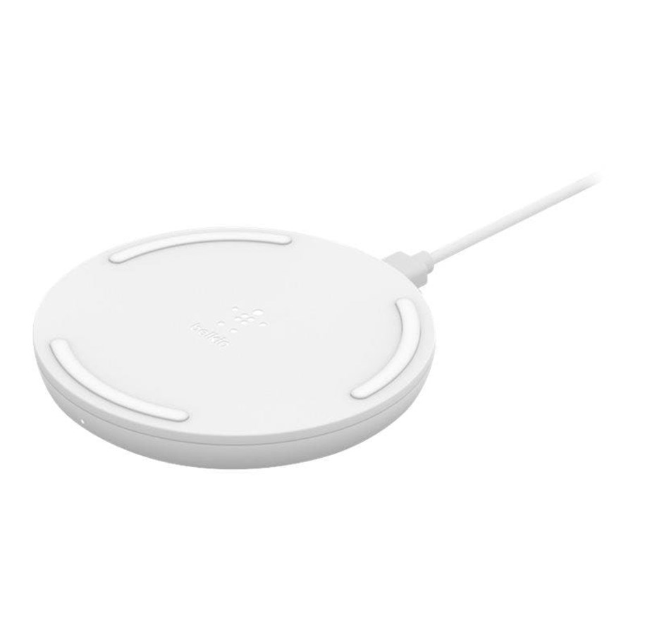 15W BoostCharge Wireless Charging Pad, White