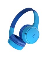 SOUNDFORM Mini Wireless On-Ear Headphones for Kids Blue