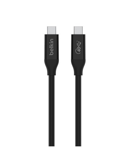 USB4 USB-C to USB-C Cable, Black (0.8m)