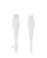 BOOST CHARGE USB-C to LTG Silicon 2m, White