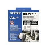 Brother labels 29mmx30,48m white paper