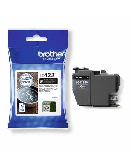 LC422BK black ink cartridge 550 pag.