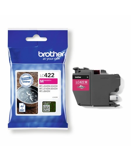 LC422M magenta ink cartridge 550 pag.