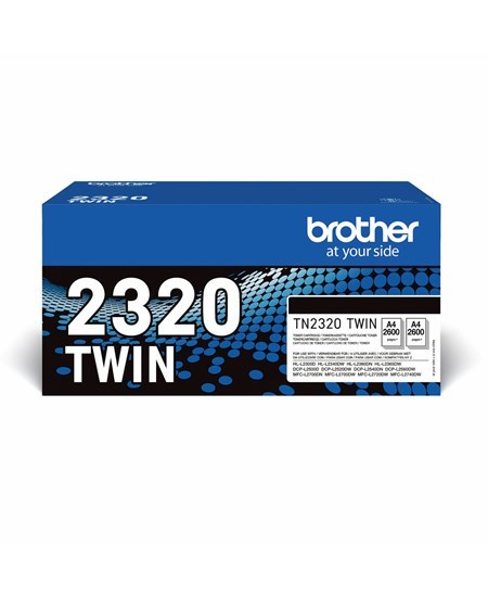 TN2320 TWIN-pack black toners (2 x 2,6K)