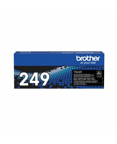 TN249BK Black toner cartridge super high yield, 4.5K