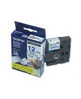 Brother TZe tape 12mmx8m blue/white