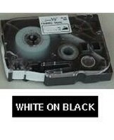 Brother TZe tape 12mmx8m white/black