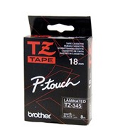 Brother TZe tape 18mmx8m white/black