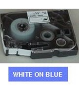 Brother TZe tape 24mmx8m white/blue