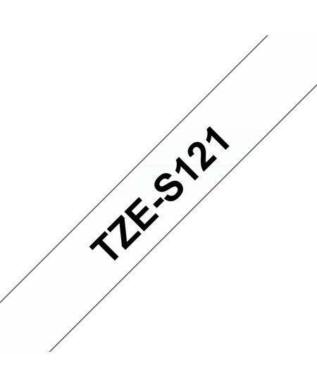 TZeS tape 9mmx8m strong black/clear