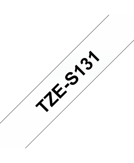 TZeS tape 12mmx8m strong black/clear