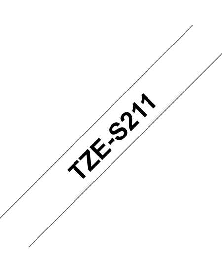 TZeS tape 6mmx8m strong black/white