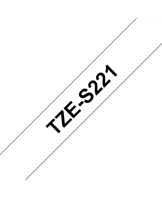 TZeS tape 9mmx8m strong black/white
