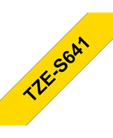 TZeS tape 18mmx8m strong black/yellow