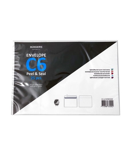 Konvolut Peel & Seal C6 (25)