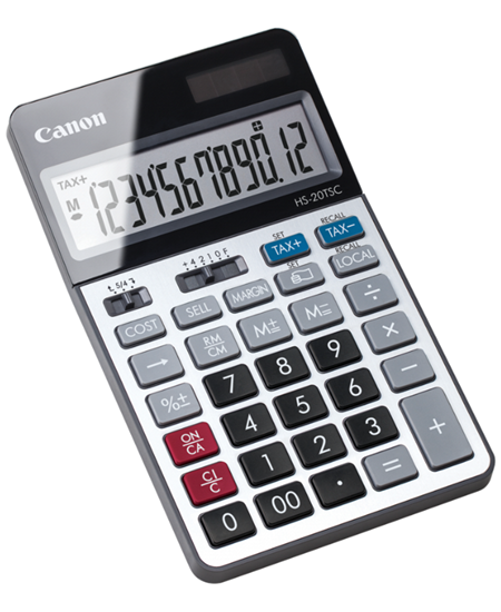 Canon HS-20TSC desktop calc.