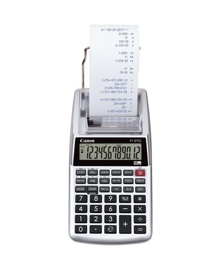 Canon P1-DTSC printing calc. w/o adapter