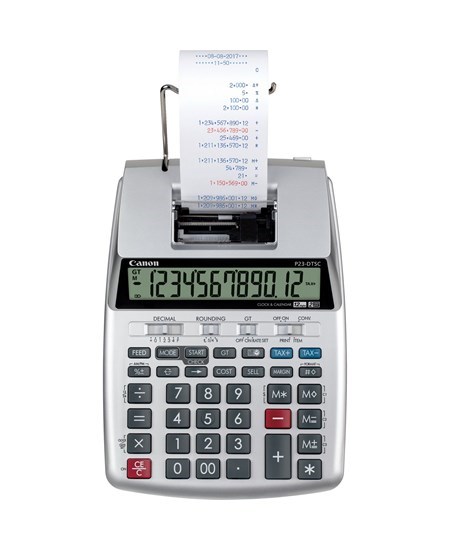 Canon P23-DTSC II desktop printing calculator