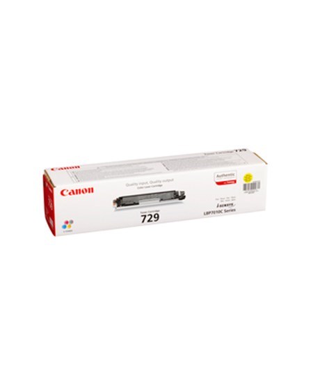 CRG 729 yellow toner