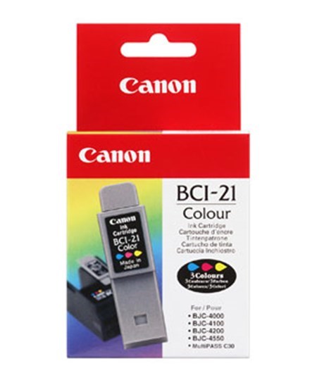 BCI-21C color ink refill