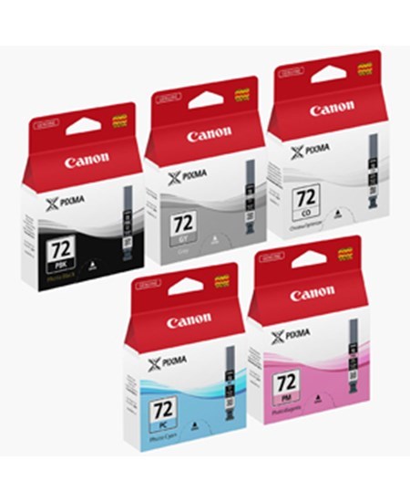 PGI-72 PBK/GY/PM/PC/CO ink tanks multi pack