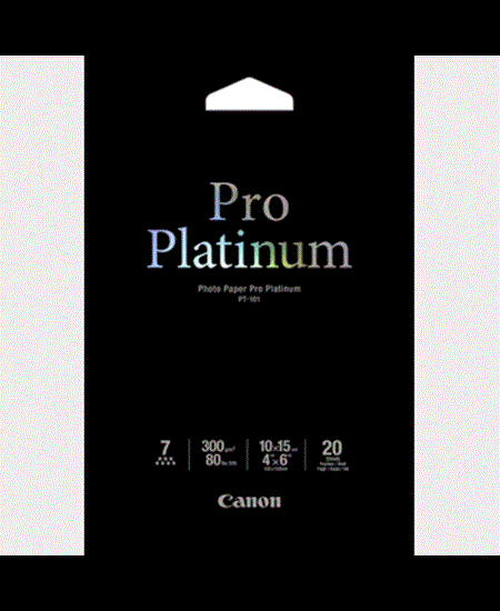 10x15 PT-101 Photo Paper Pro Platinum 300g (20)