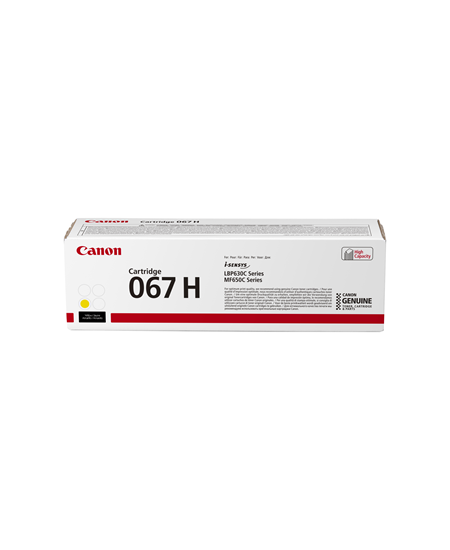 Toner Cartridge 067 High Yellow 2.35k