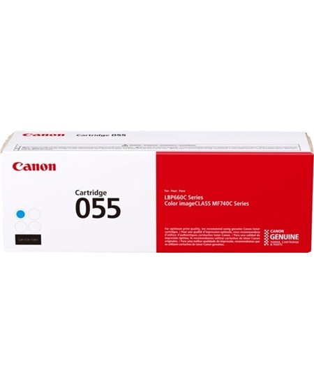 CLBP 055 Cyan Toner Cartridge 2.1K