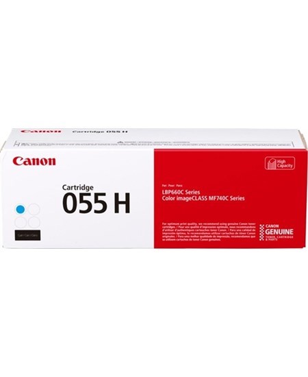 CLBP 055 Cyan Hi cap Toner Cartridge 5.9K