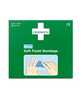 Soft Foam Bandage Blå 6cmx4,5m