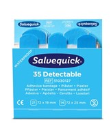 Salvequick Plaster blå refill