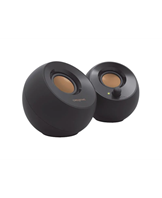 Pebble 2.0 USB Speakers, Black