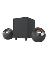 Pebble Plus 2.1 USB Desktop Speakers, Black