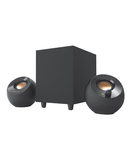 Pebble Plus 2.1 USB Desktop Speakers, Black