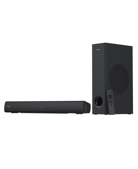 Stage V2, 2.1 Soundbar and Subwoofer, Black