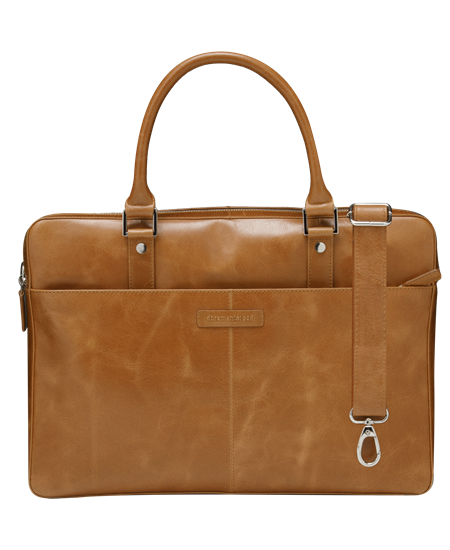 16\'\' Laptop Bag Rosenborg (2nd gen), Tan