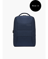 16'' Christiansborg Recycled Backpack, Dark Blue