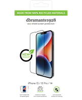 eco-shield - iPhone 13/13Pro/14/16e, Black edge