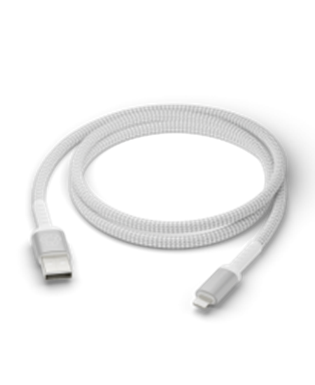 Re-charge - BRD Cable - USB-A to Lightning, White (1.2m)