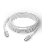 Re-charge - BRD Cable - USB-C to USB-C, White (2.5m)