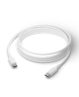 Re-charge - Cable - USB-C to USB-C - TPE, White (2.5m)
