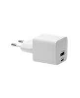 Re-charge - Bulk - Wall Charger GaN - USB-C+USB-A 30W+18W EU