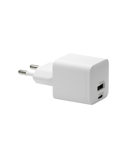 Re-charge - Bulk - Wall Charger GaN - USB-C+USB-A 30W+18W EU