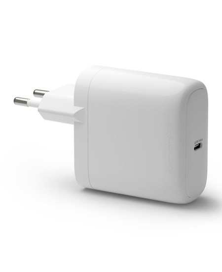 Re-charge - Wall Charger GaN - USB-C 65W EU, White
