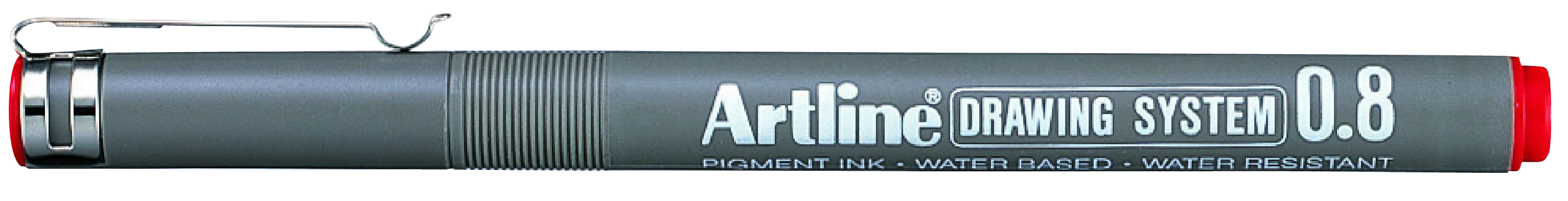 Artline Drawing System 0.8 rød