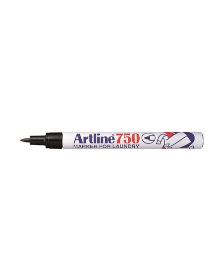 Marker Artline 750 Tekstil sort