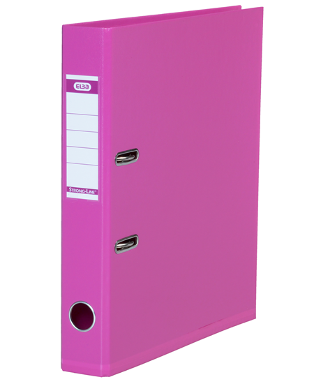 Elba Strong-Line Brevordner A4 50mm Pink