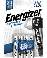 Energizer Ultimate Lithium AAA (4-pack)